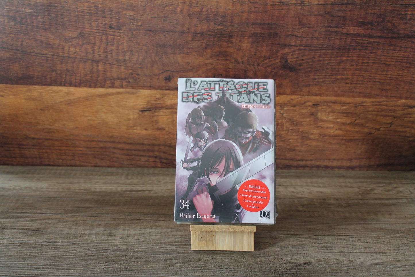 Attaque des titans T.34 Collector